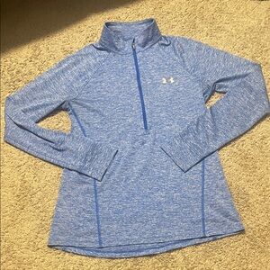 Under Armour Heathered Blue Performance Top